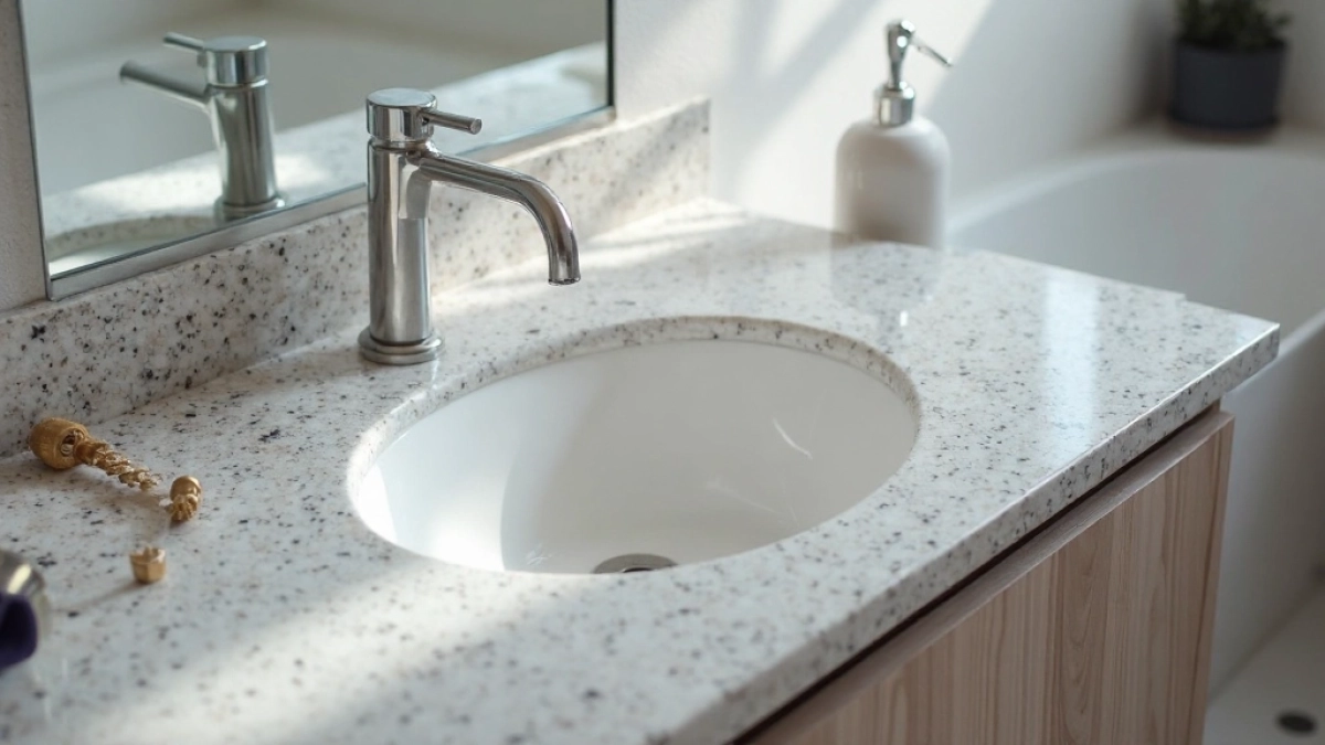 Montaż umywalki nablatowej