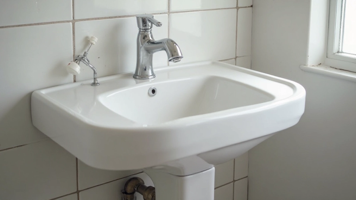 montaż umywalki wolnostojącej