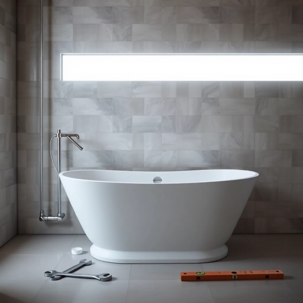 Montaż Wanny Wolnostojącej Przyściennej