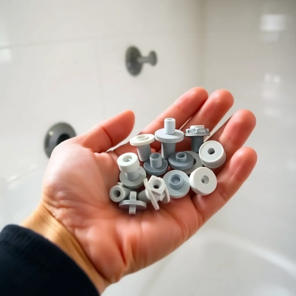 Na jakie kołki powiesić szafkę z umywalką