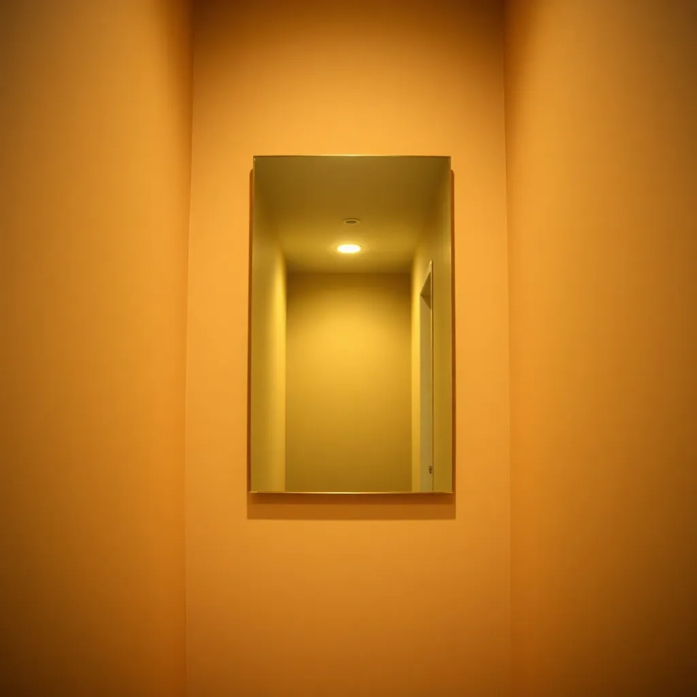 Na jakiej wysokości lustro w przedpokoju