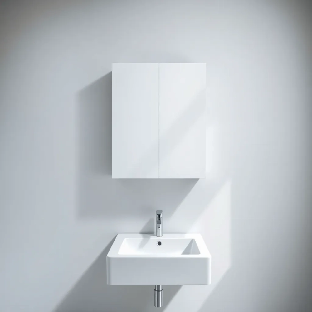 Na jakiej wysokości powiesić szafkę nad umywalką