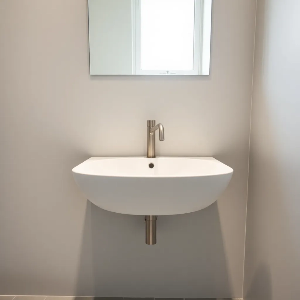 Na jakiej wysokości umywalka podwieszana