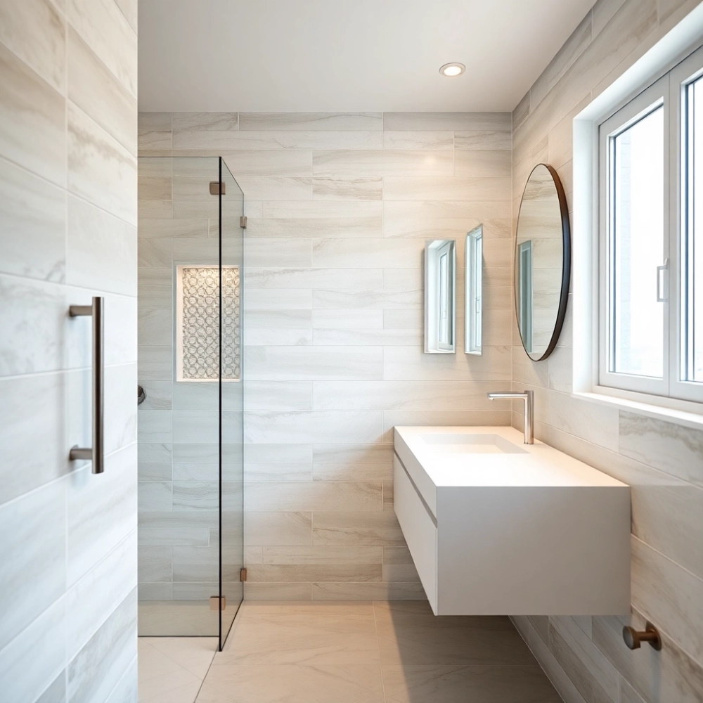 Najmodniejsze płytki do małej łazienki