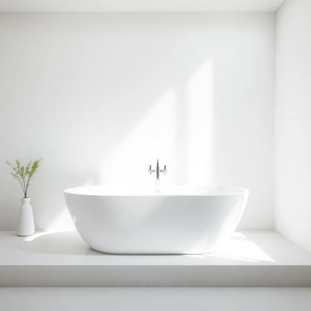 Nowoczesna wanna wolnostojąca