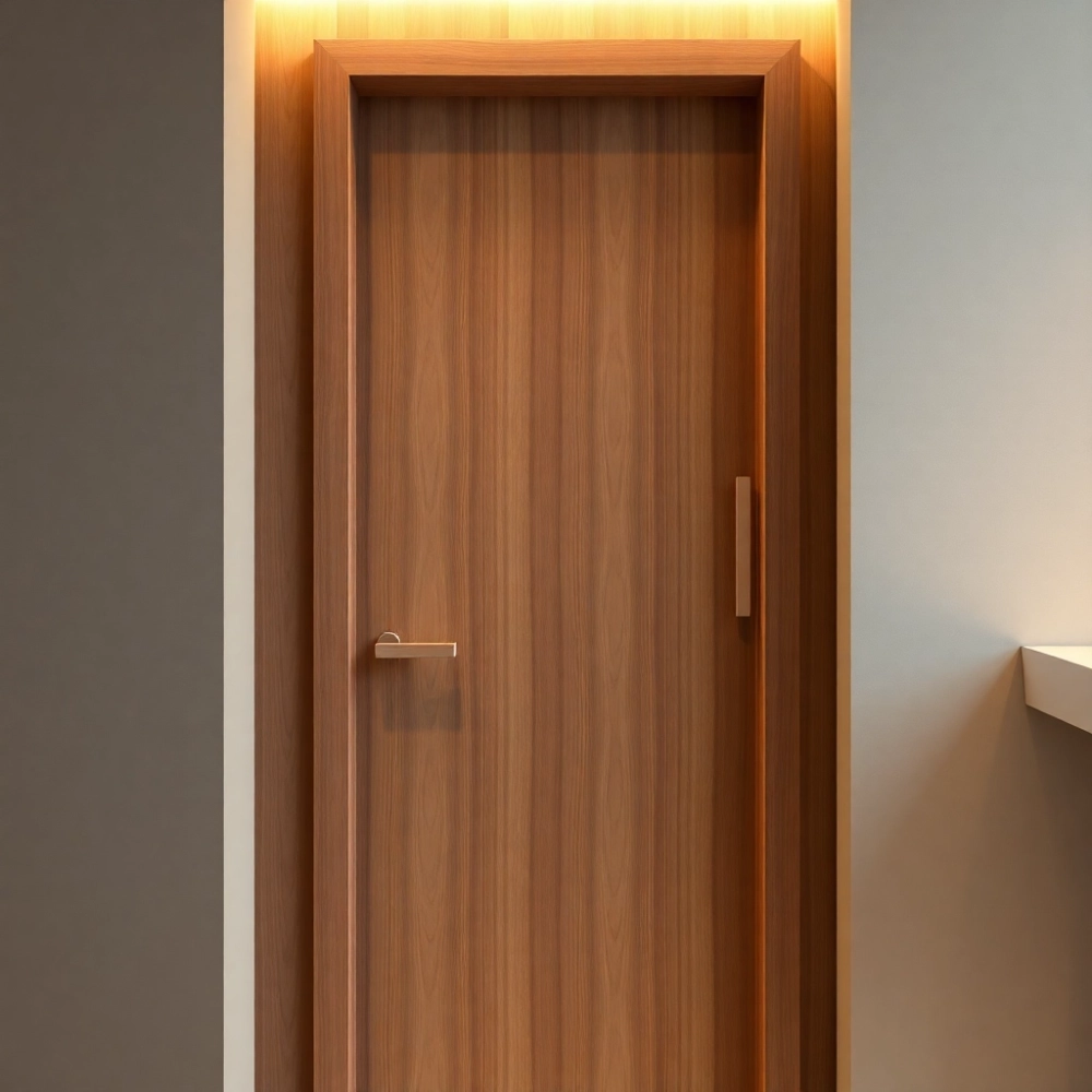 Nowoczesne drzwi do łazienki