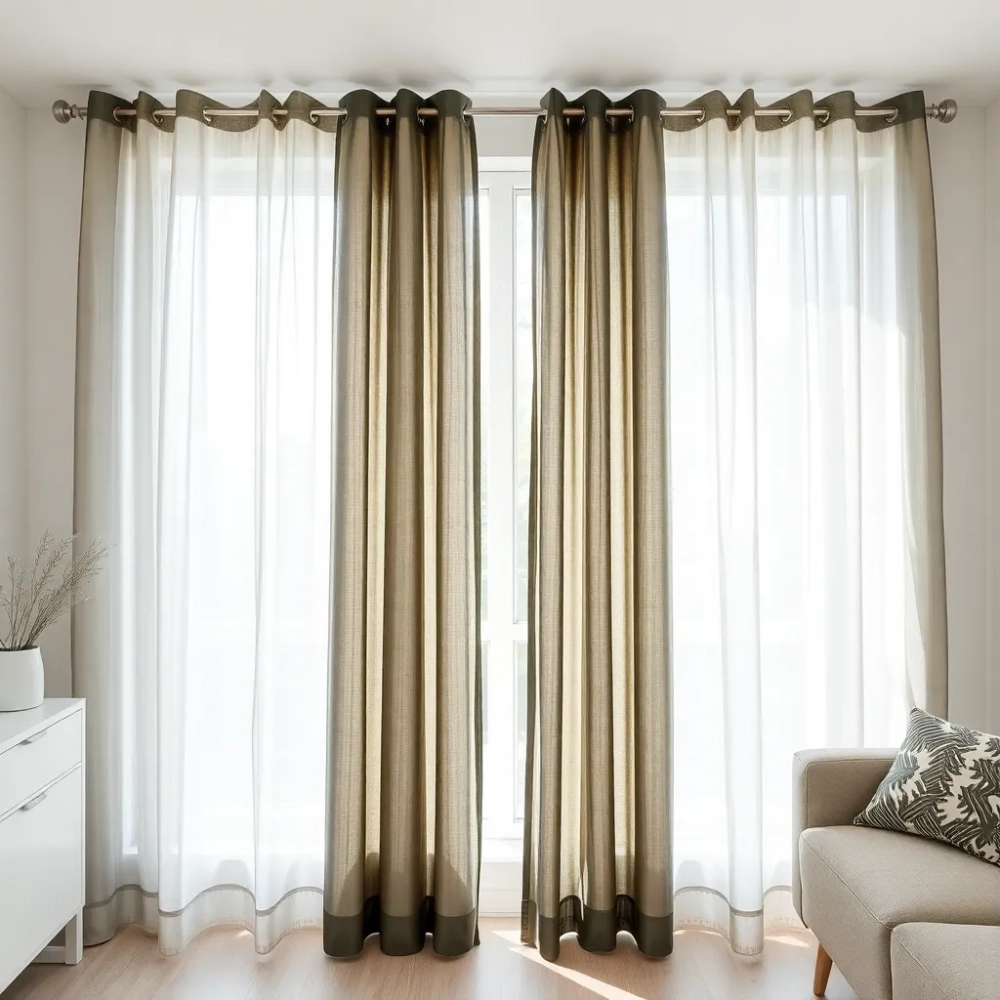 Nowoczesne firanki do pokoju