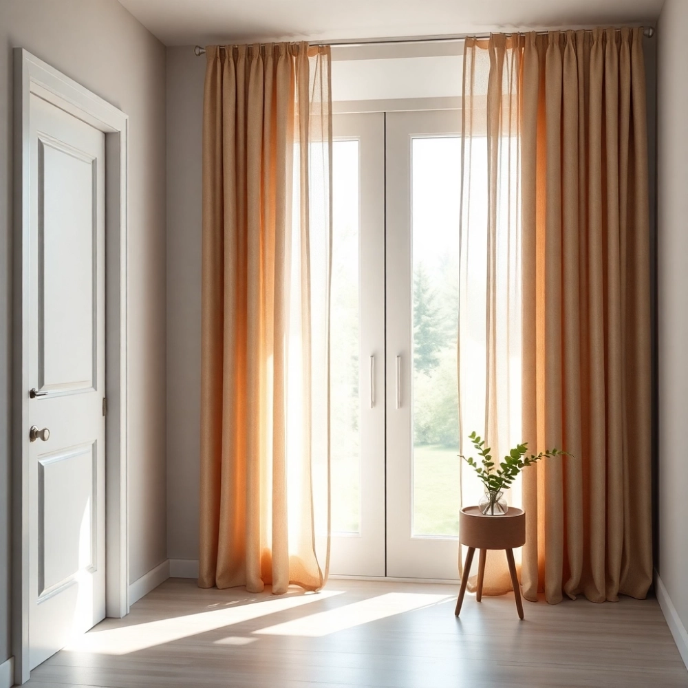 Nowoczesne firany do przedpokoju