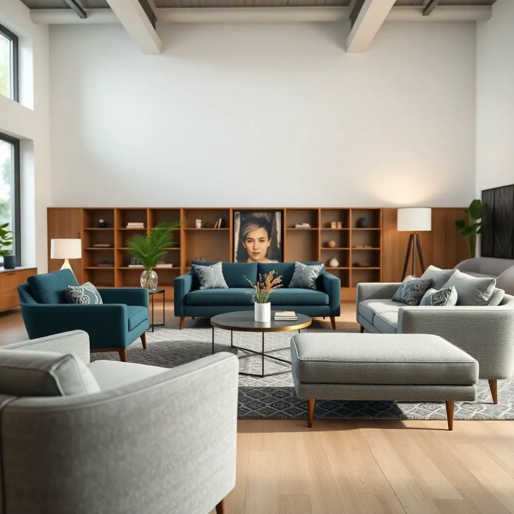 Nowoczesne komplety wypoczynkowe do salonu