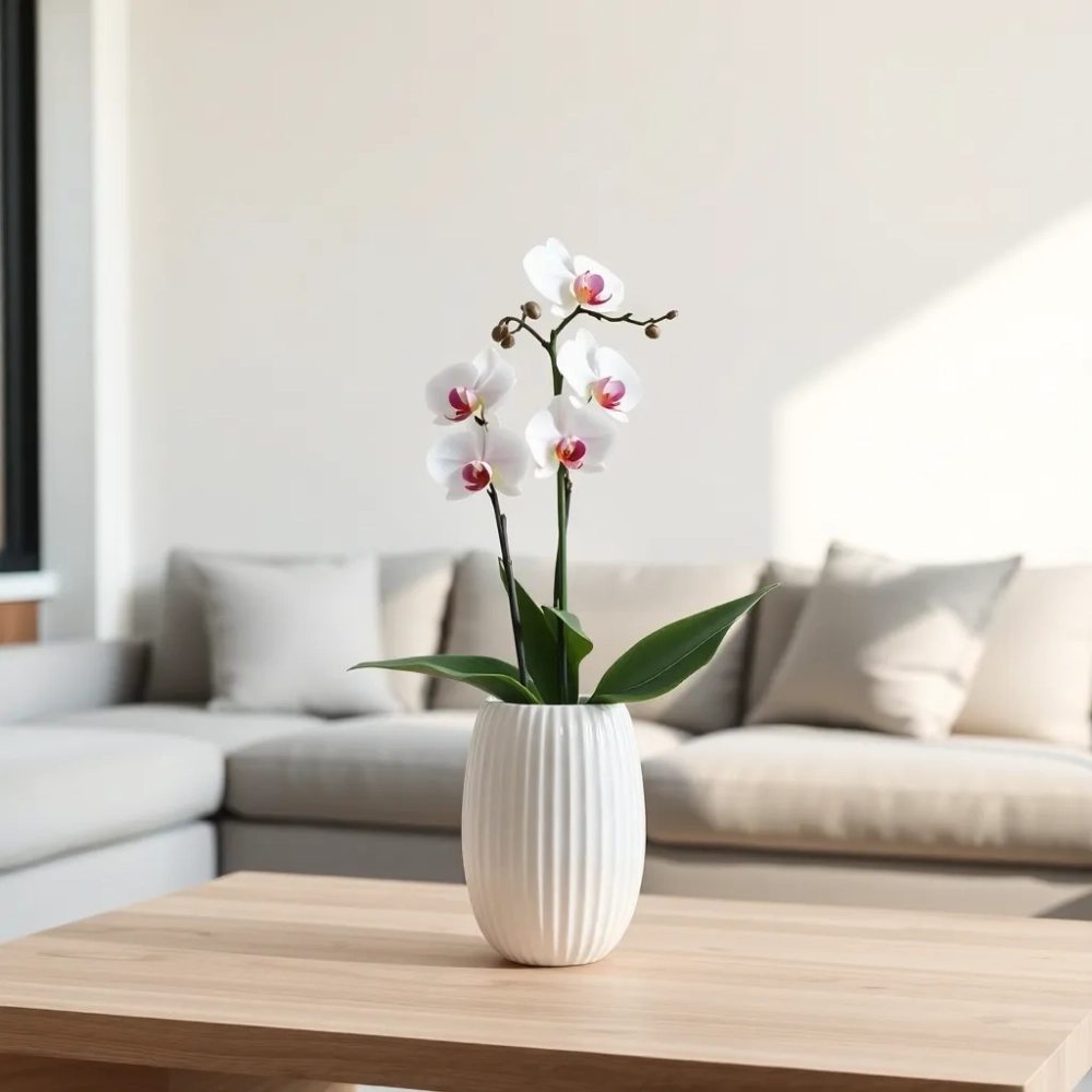 Nowoczesne kompozycje kwiatowe do salonu