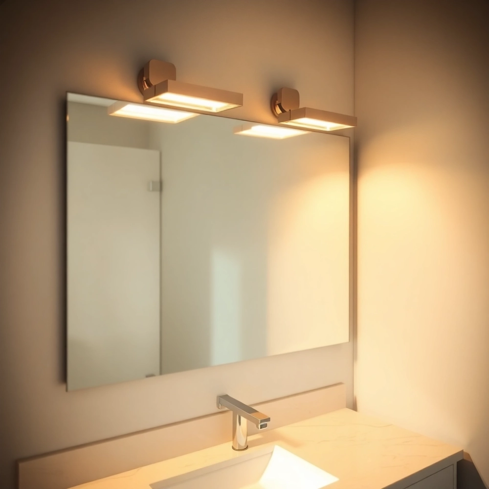 Nowoczesne lampy do łazienki nad lustro