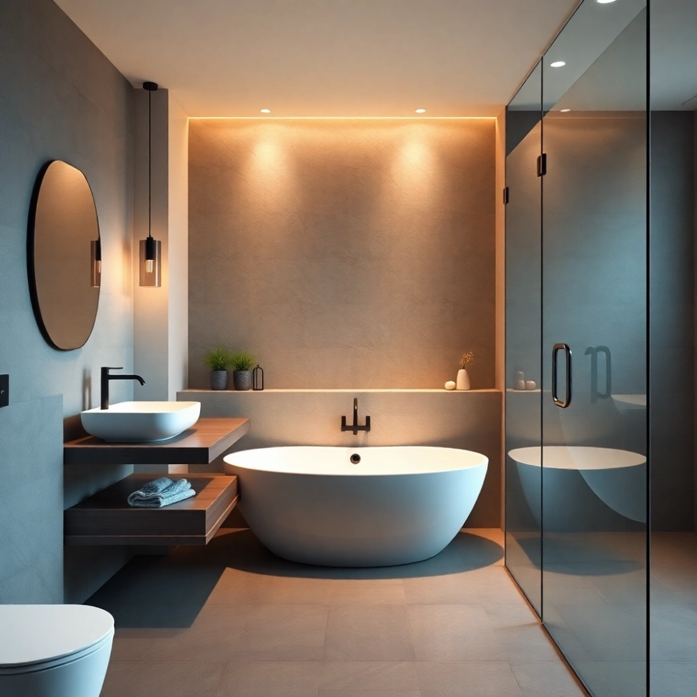 nowoczesne łazienki