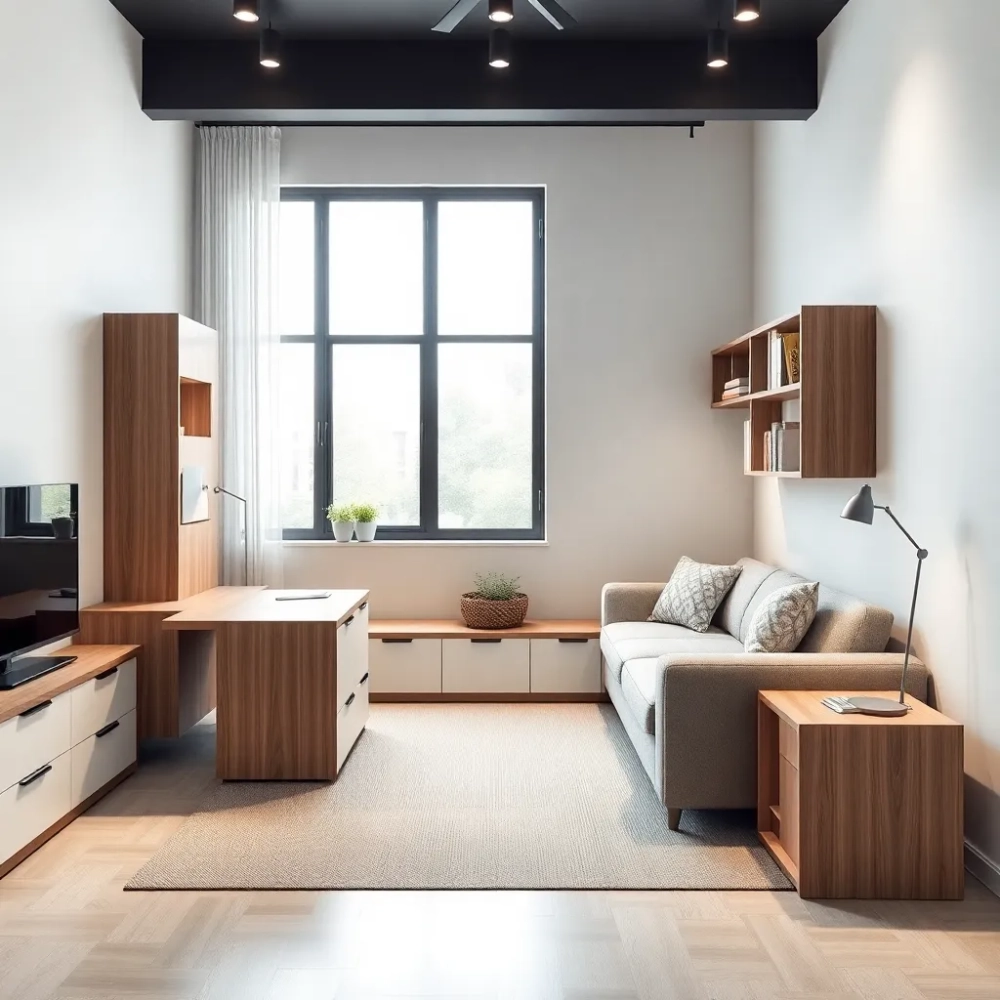 Nowoczesne meble do małego pokoju