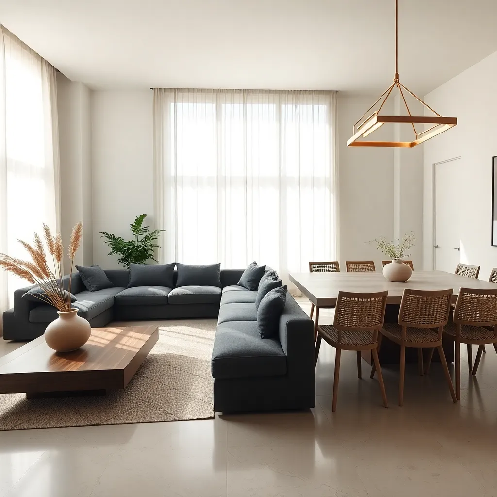 Nowoczesne meble do salonu i jadalni