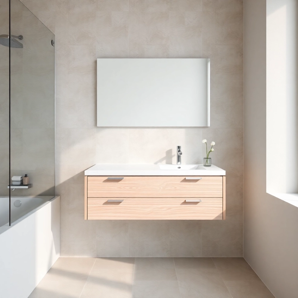 Nowoczesne szafki łazienkowe wiszące