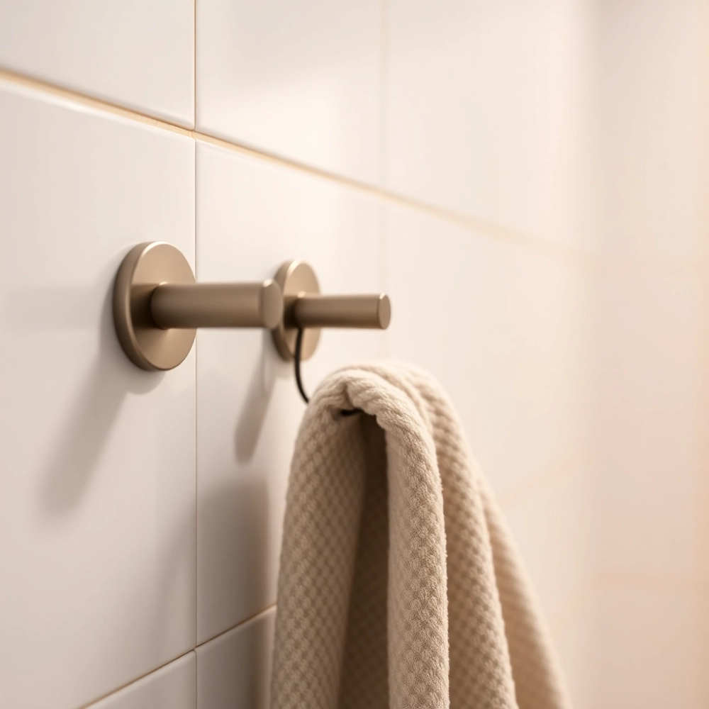Nowoczesne wieszaki do łazienki