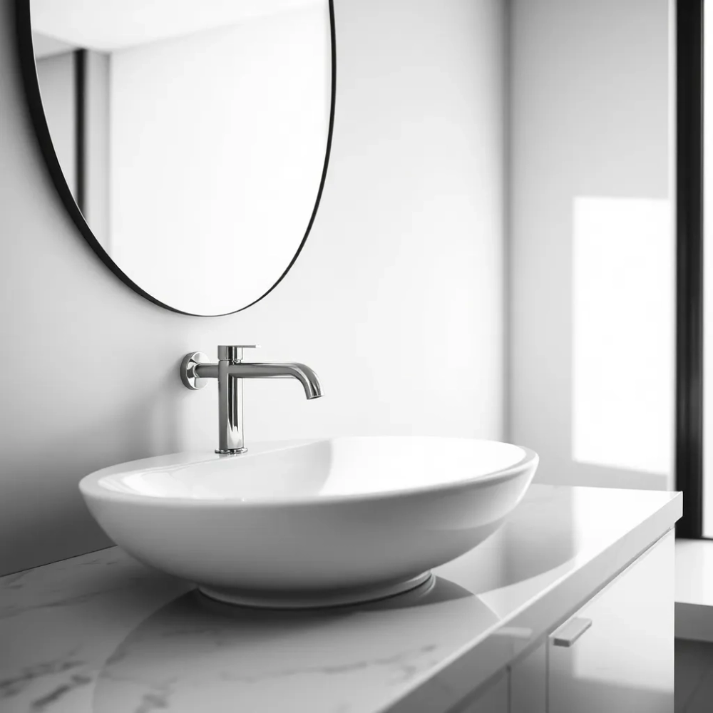 obraz do łazienki czarnobiały