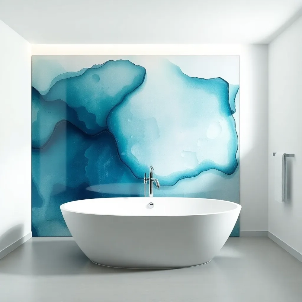 Obrazy na szkle 3D do łazienki