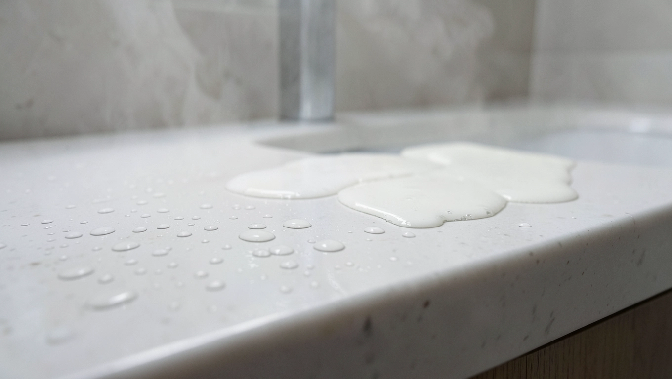 Odporność blatu na wilgoć i chemikalia