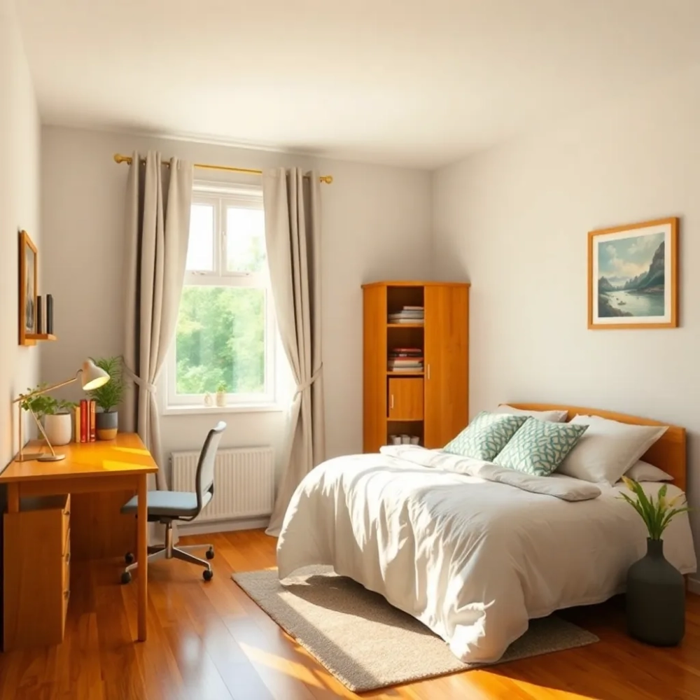 opis pokoju po angielsku z there isare