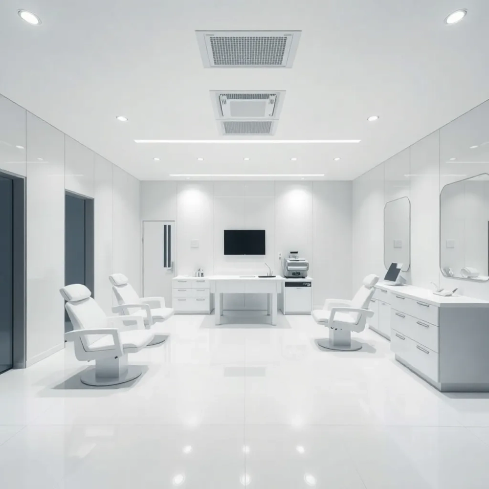 Opis techniczny salonu kosmetycznego