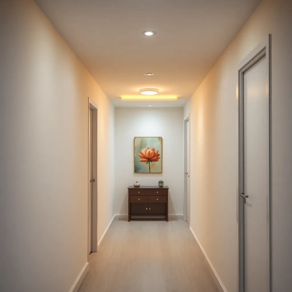 Oświetlenie do przedpokoju w bloku