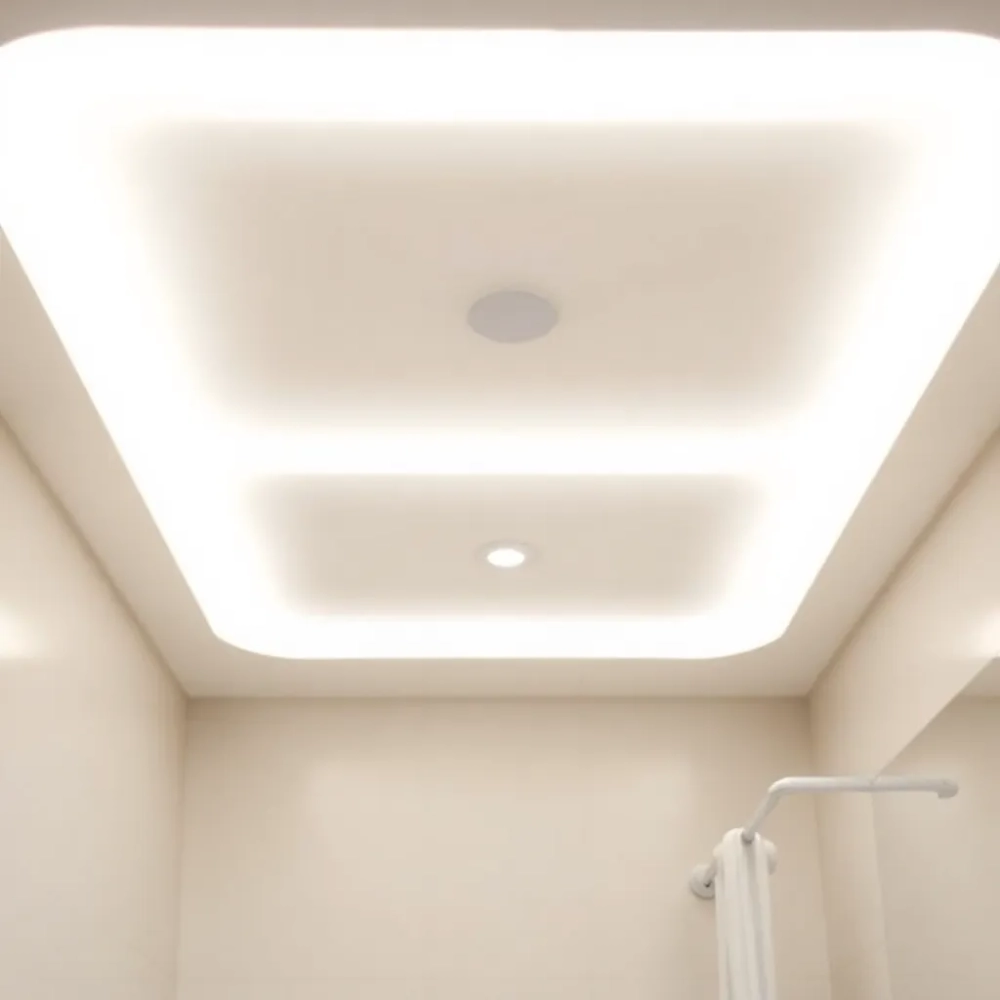 Oświetlenie LED do łazienki sufitowe