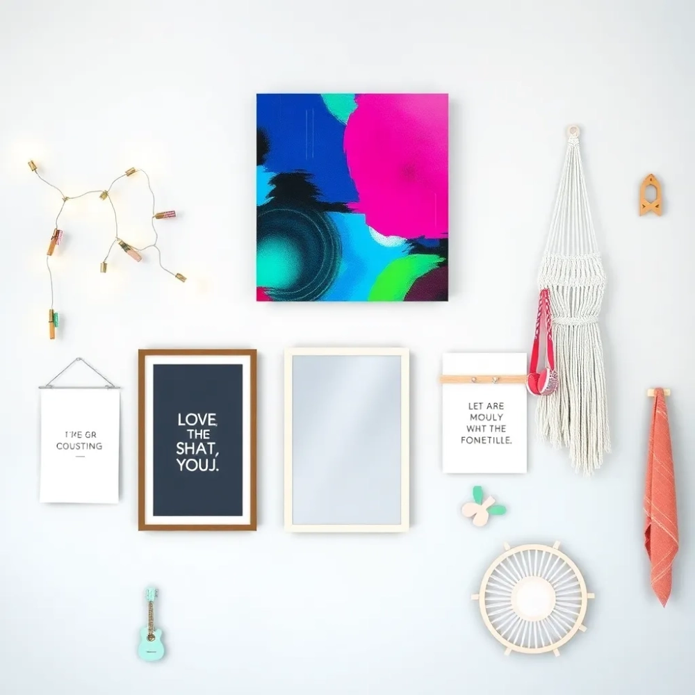 Ozdoby na ścianę do pokoju młodzieżowego