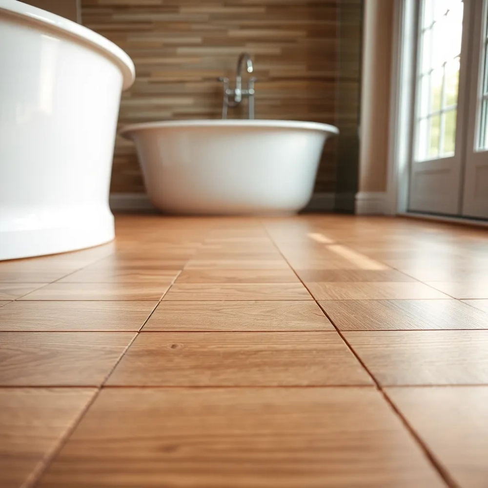 Panele do łazienki na podłogę