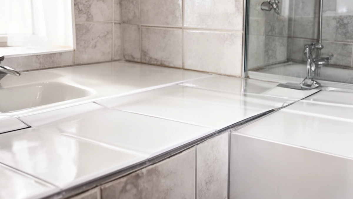 Panele na płytki w łazience