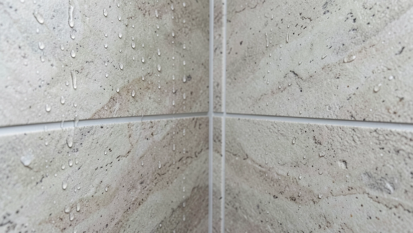 Panele SPC winylowe w kabinie prysznicowej