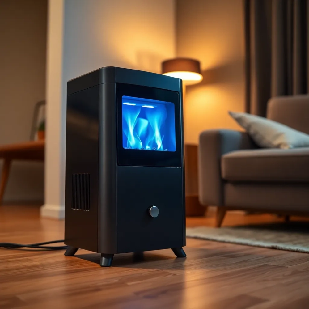 Piecyk gazowy na gaz ziemny do pokoju