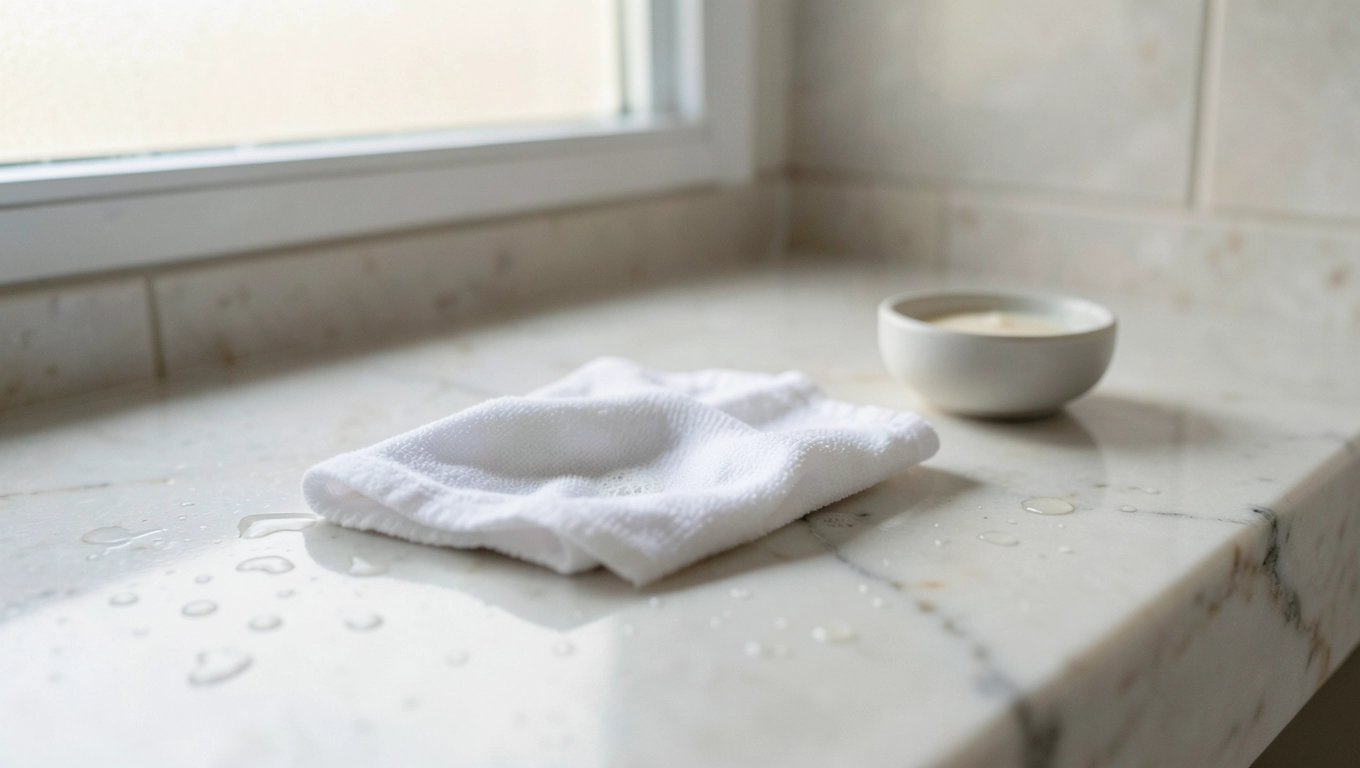 Pielęgnacja i konserwacja blatów łazienkowych