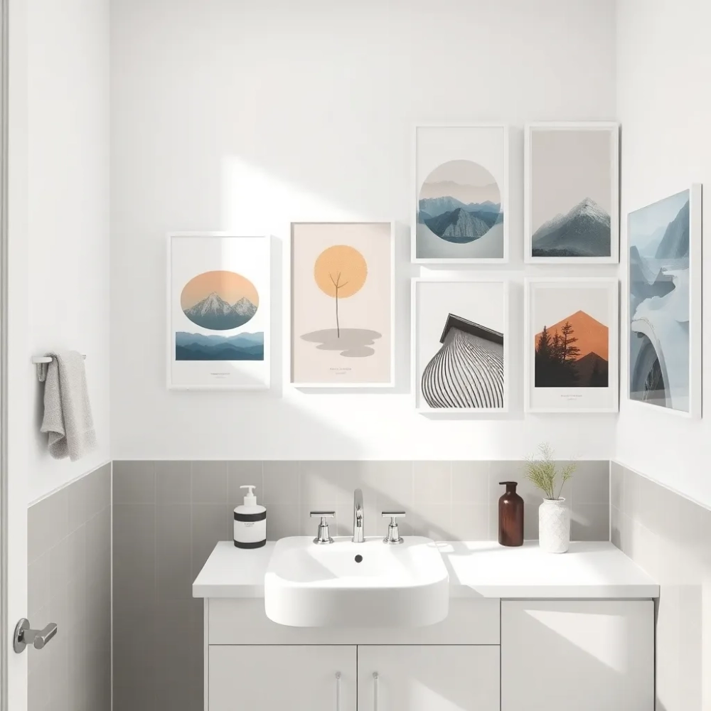 Plakaty do łazienki inspiracje