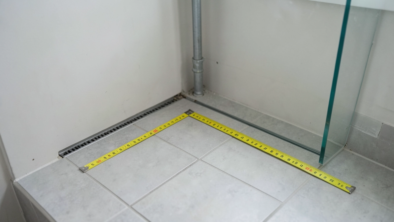 Planowanie strefy prysznicowej bez brodzika