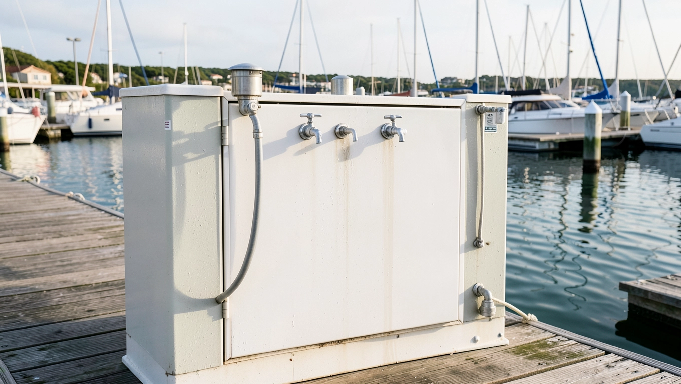 Płatne prysznice w marinach turystycznych