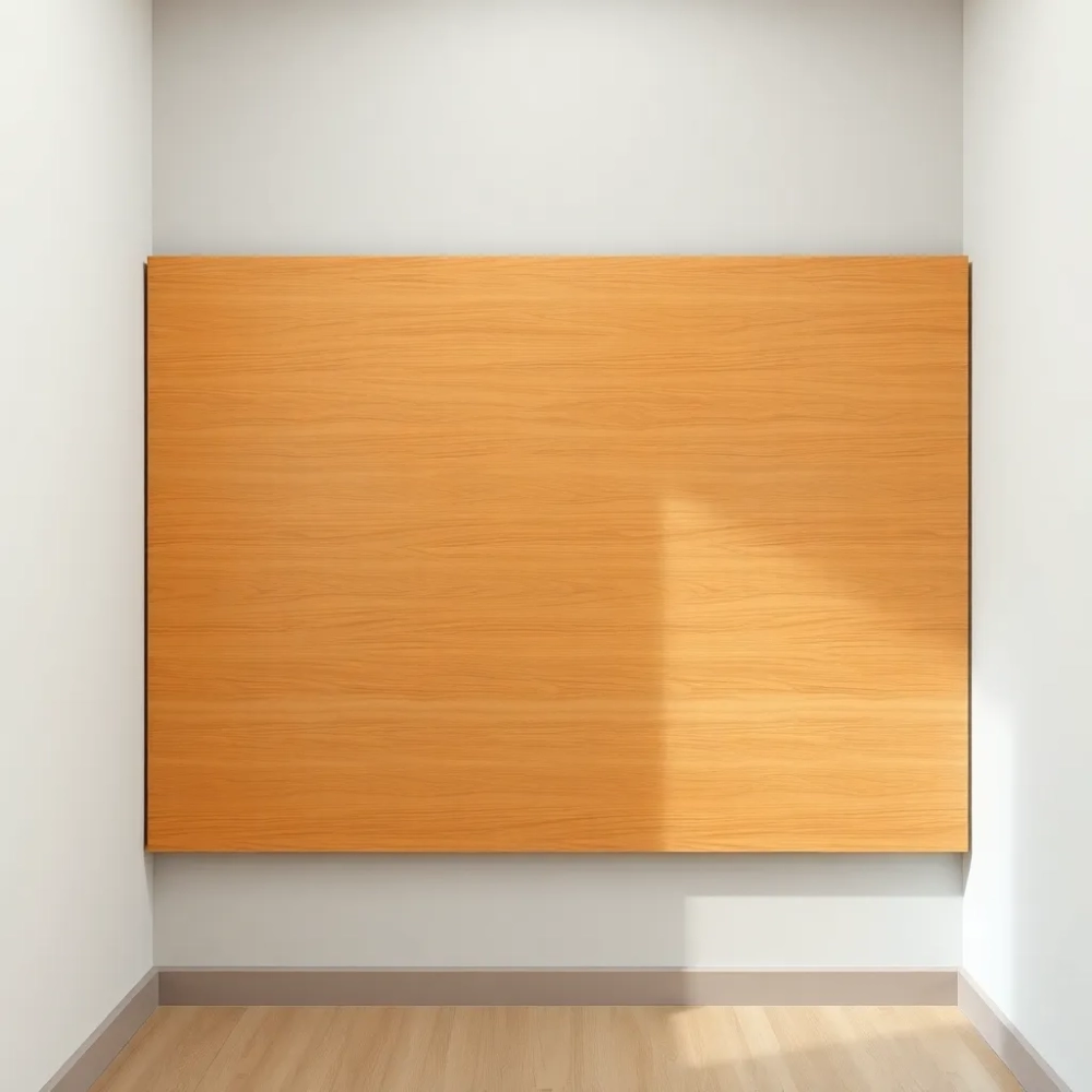 Płyta meblowa na ścianę w przedpokoju