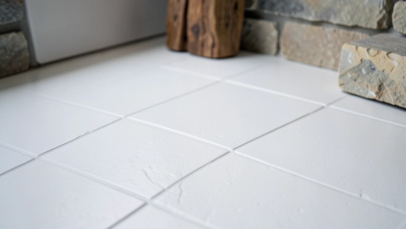 Płytka łazienkowa biała matowa