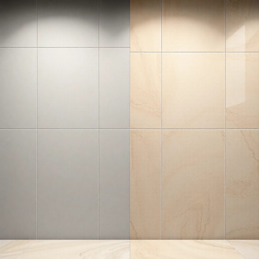 Płytki matowe czy z połyskiem do łazienki