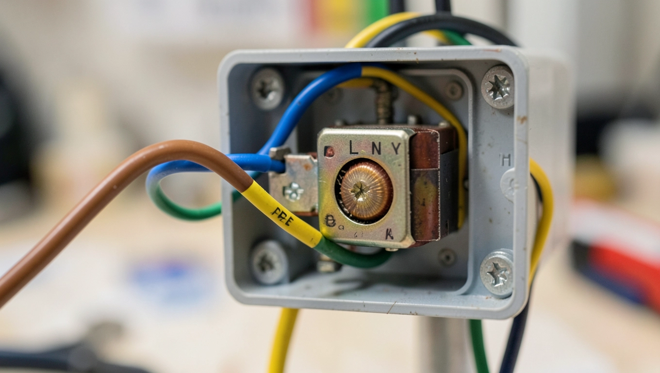 Podłączenie elektryczne i test