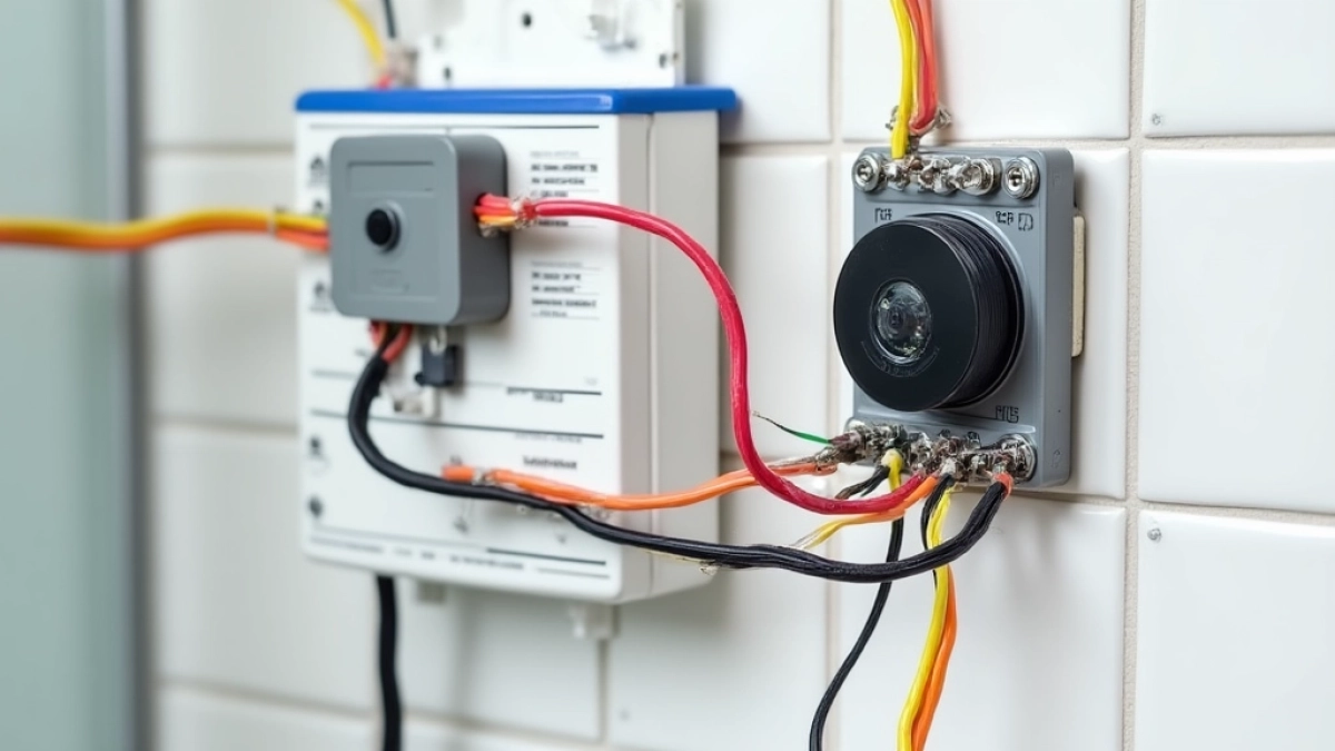 Podłączenie wentylatora łazienkowego z wyłącznikiem czasowym schemat