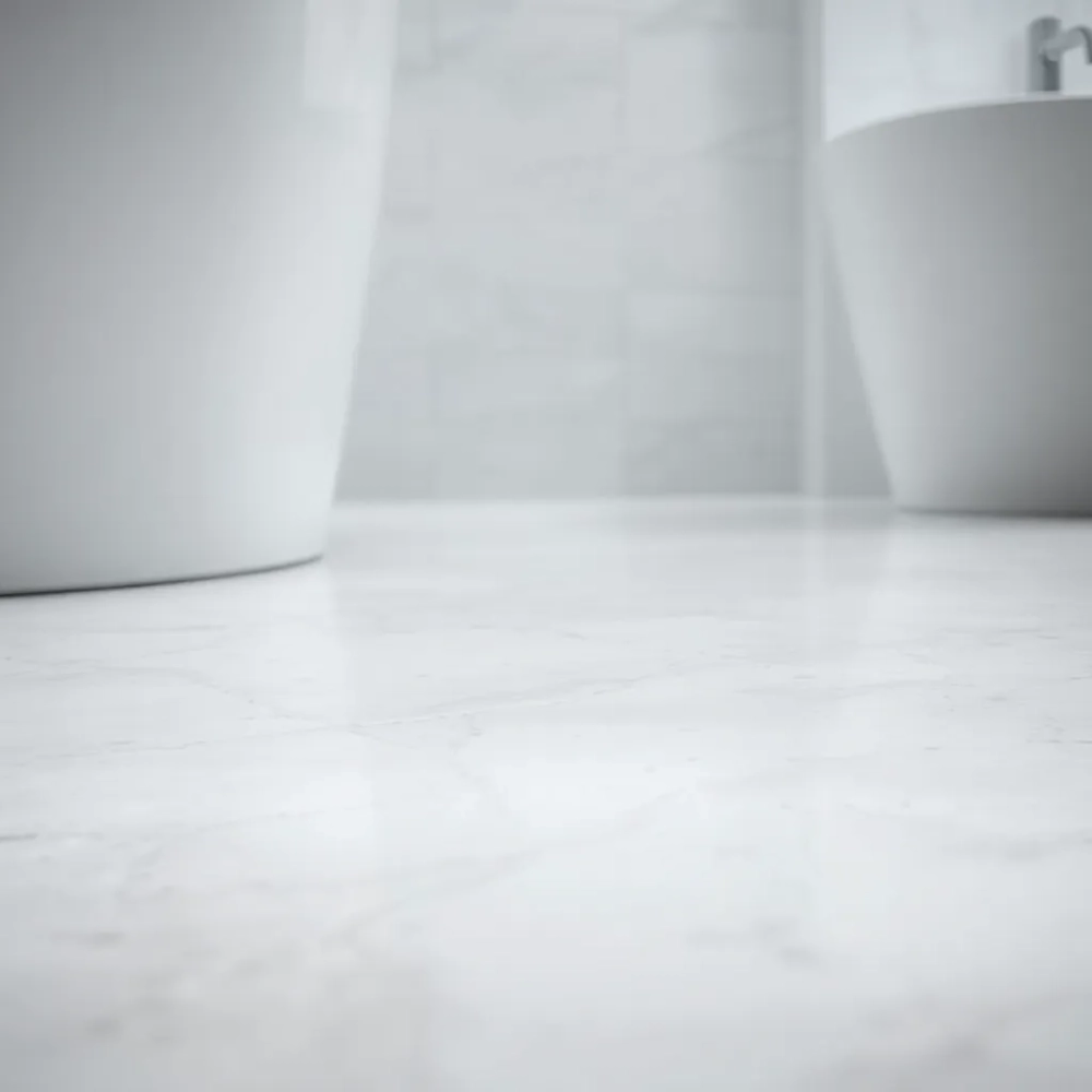 Podłoga do łazienki z żywicy