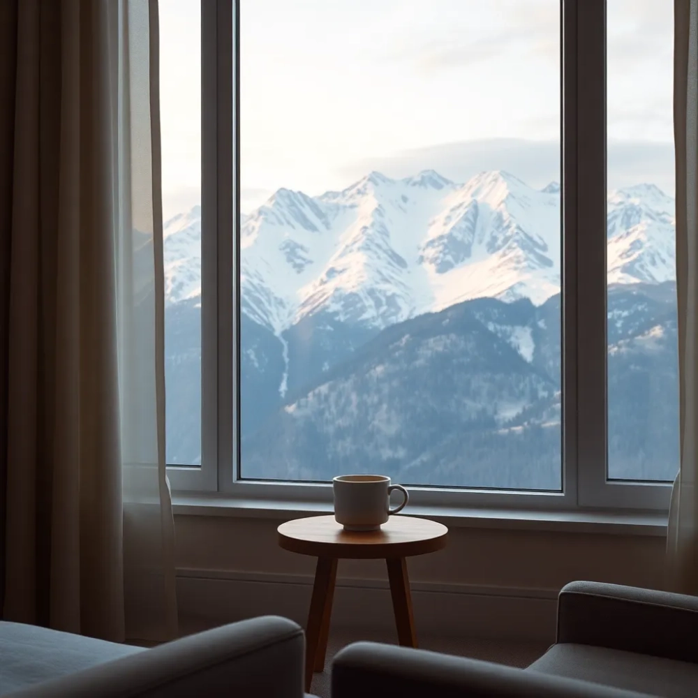 Pokoje z widokiem na góry