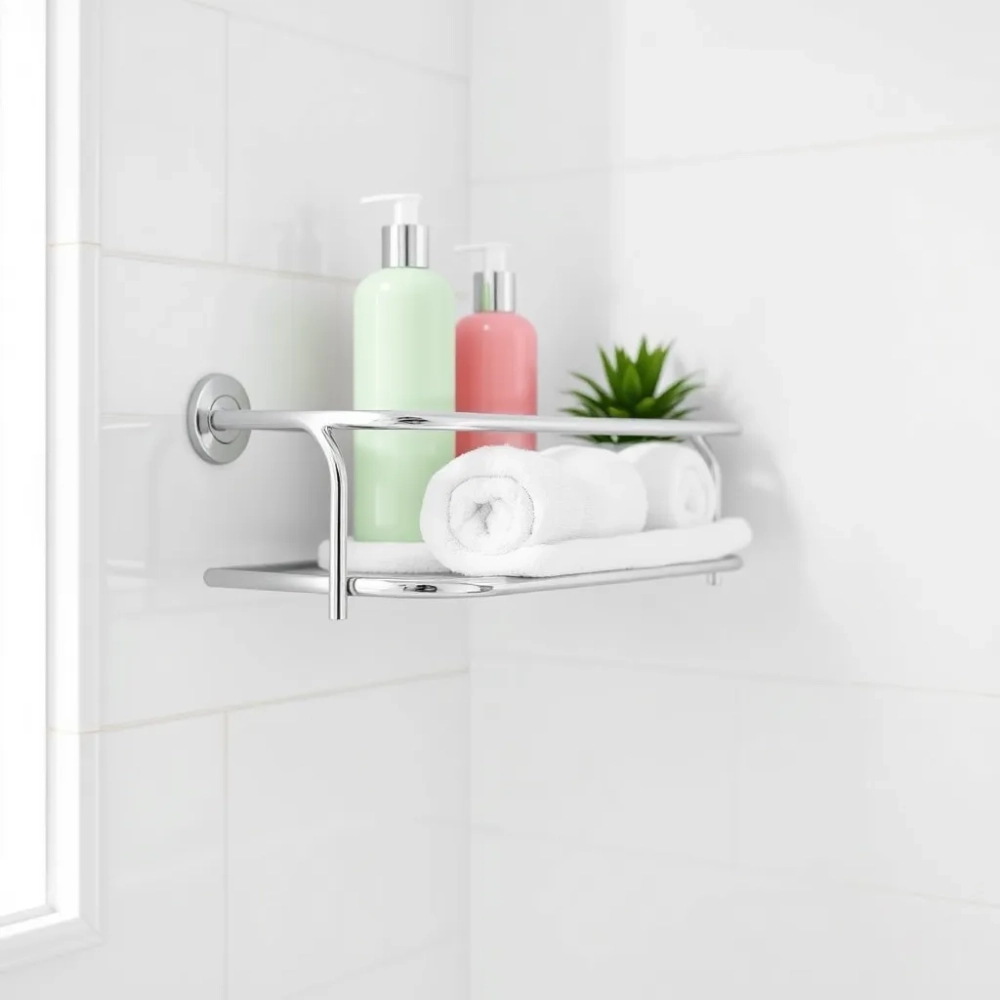 Półka teleskopowa do łazienki