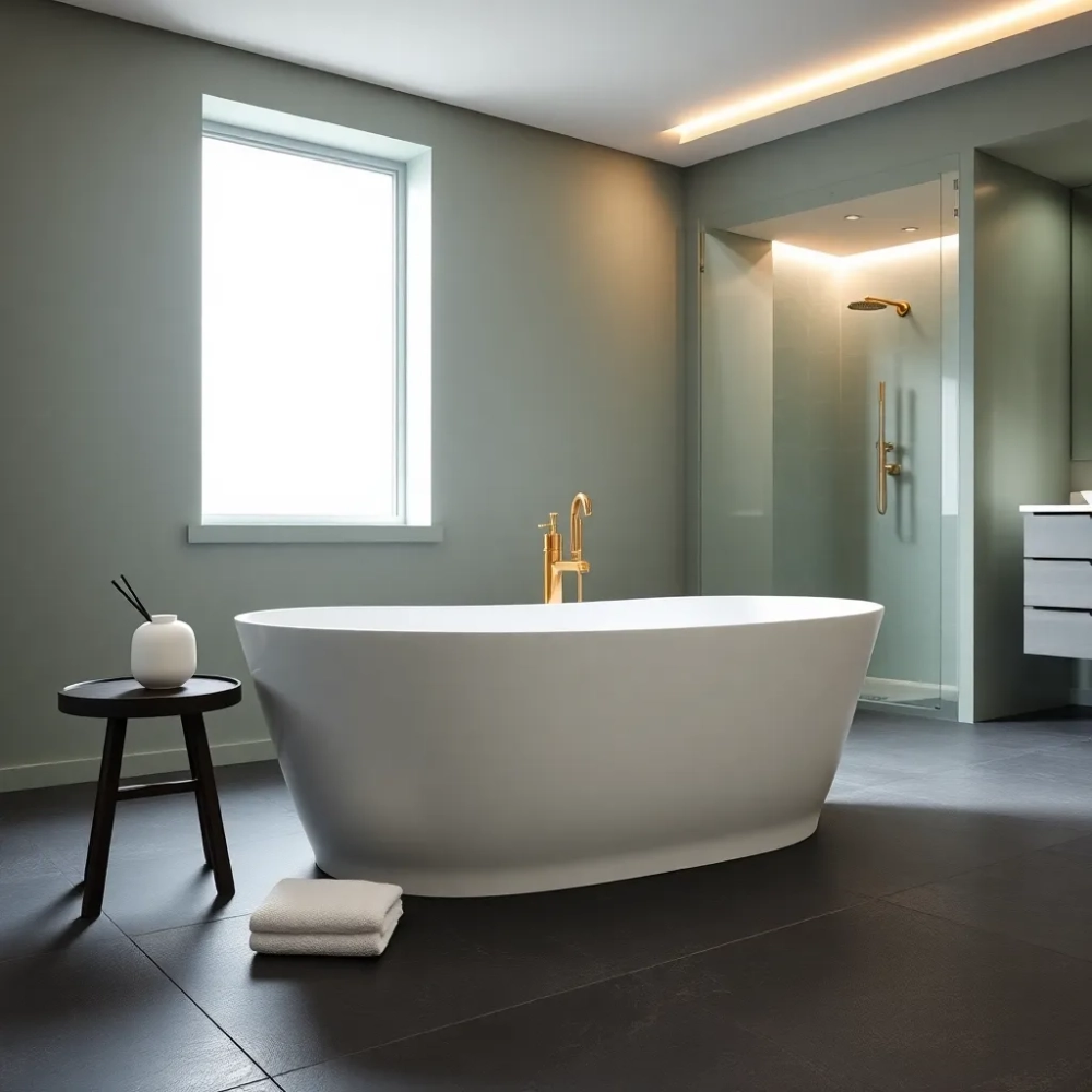 pomysl na lazienke z wanna