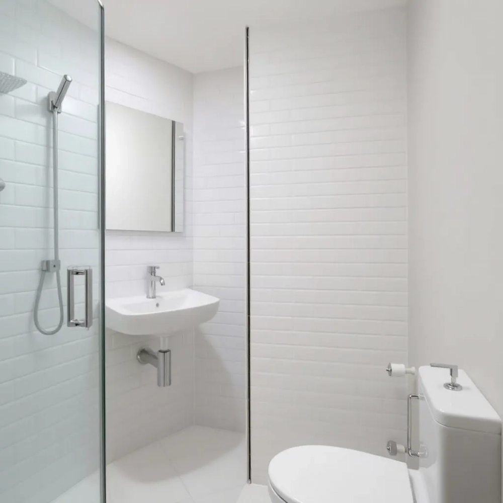 pomysł na małą łazienkę z prysznicem