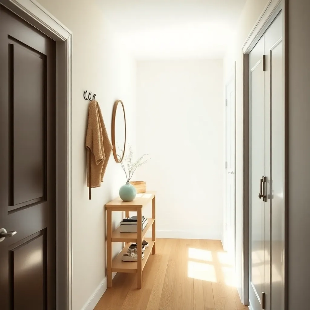 Pomysł na mały przedpokój