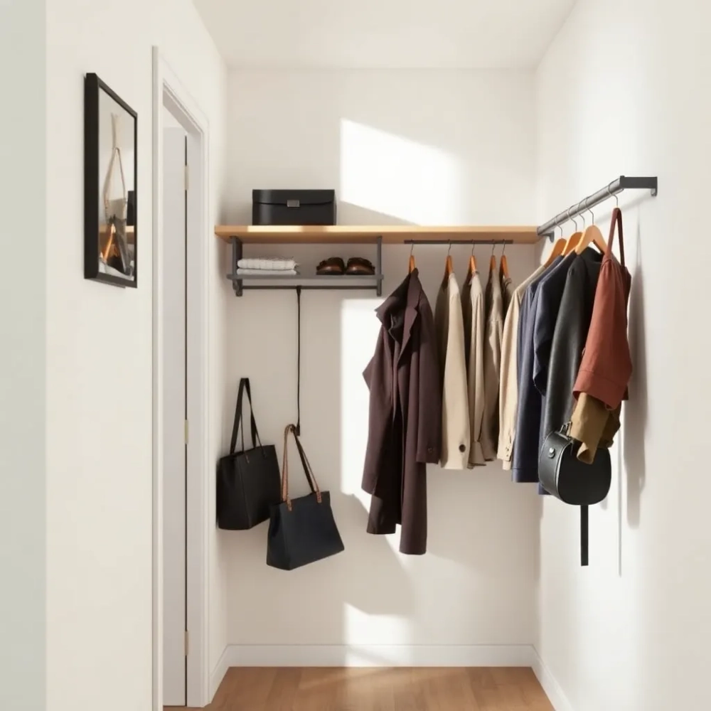 Pomysł na wieszak w przedpokoju