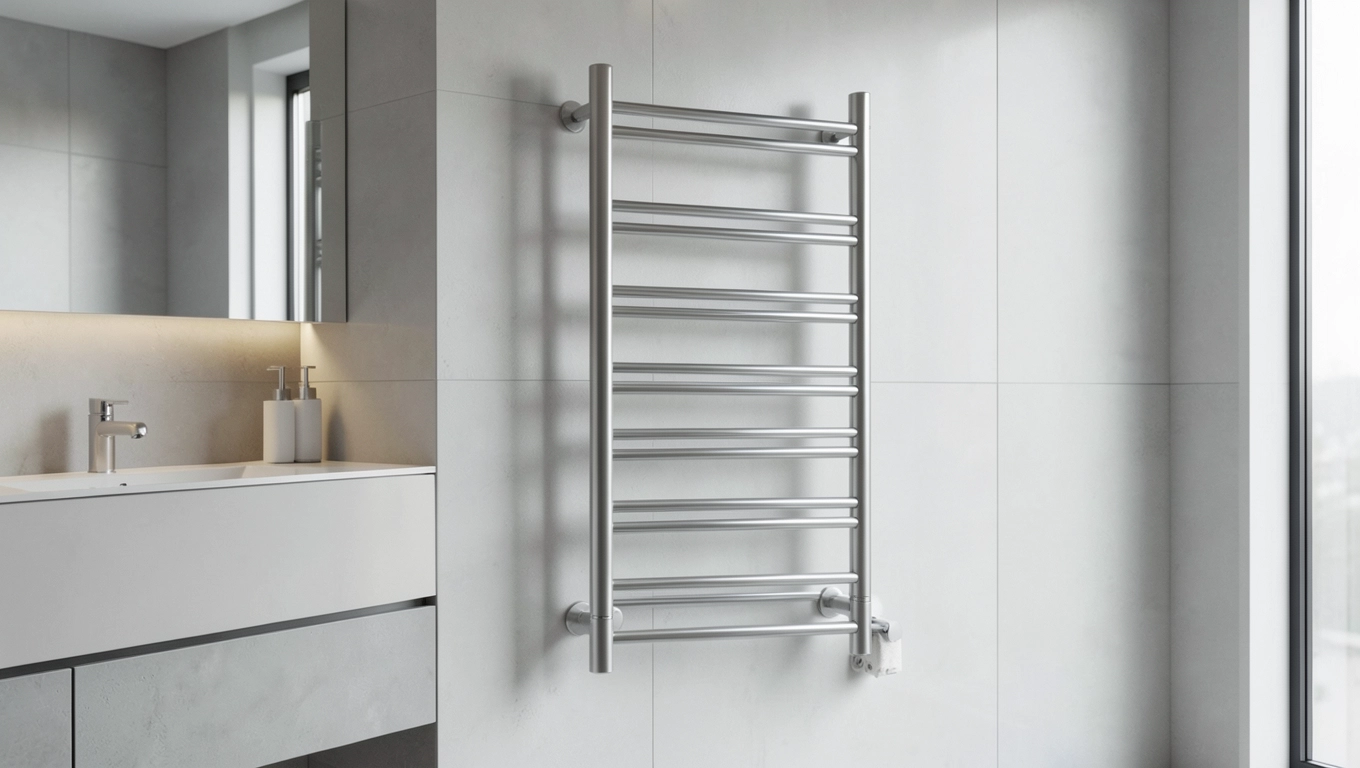 Poziome duże grzejniki łazienkowe