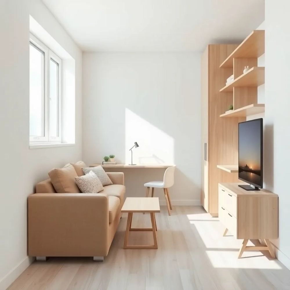 Praktyczne meble do małego pokoju